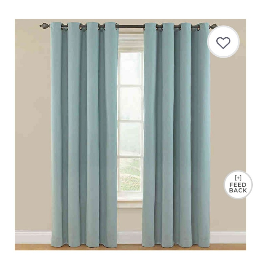 Solar Shield Naomi 95" Blackout Window Curtain